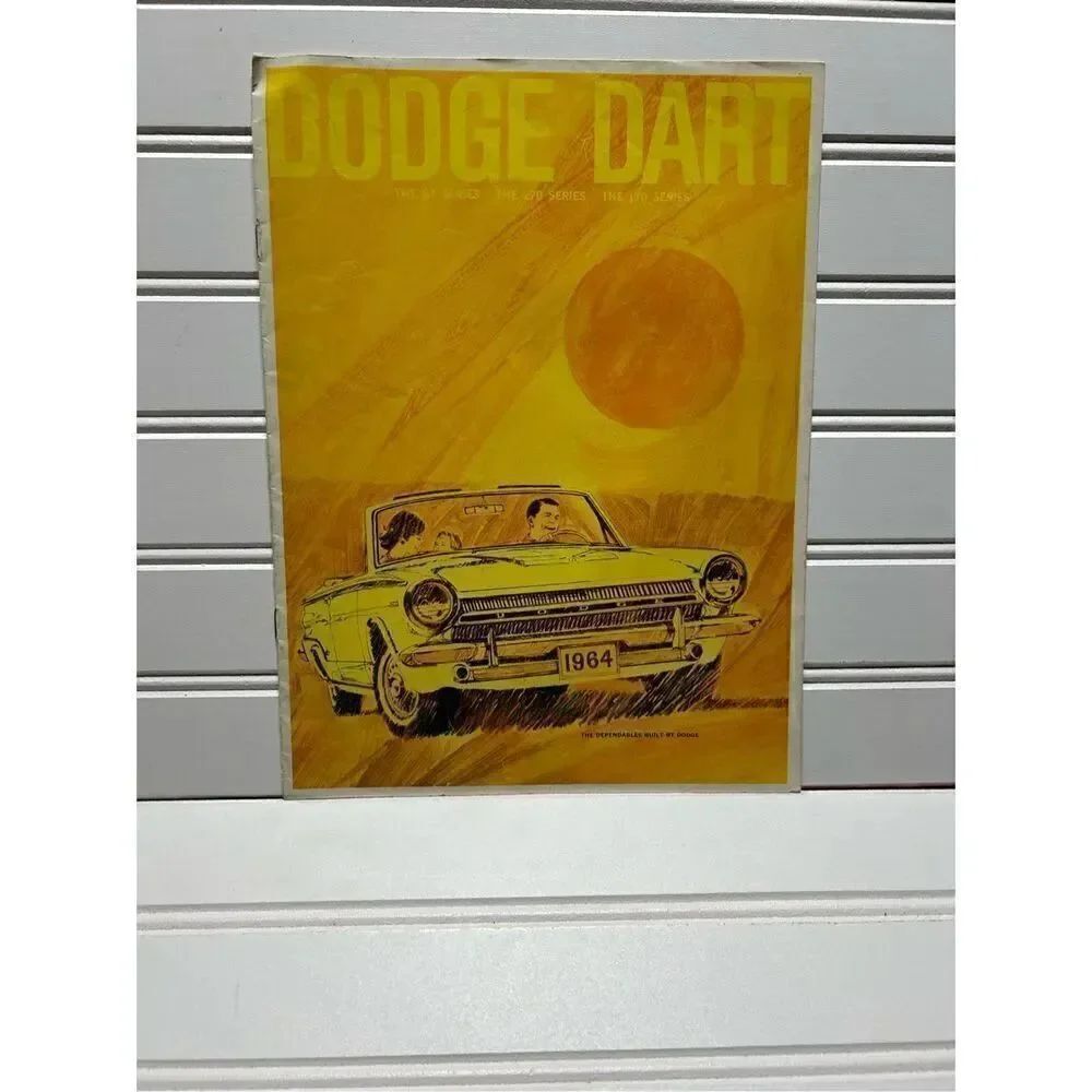 1964 Dodge Dart Original Factory Dealership Brochure